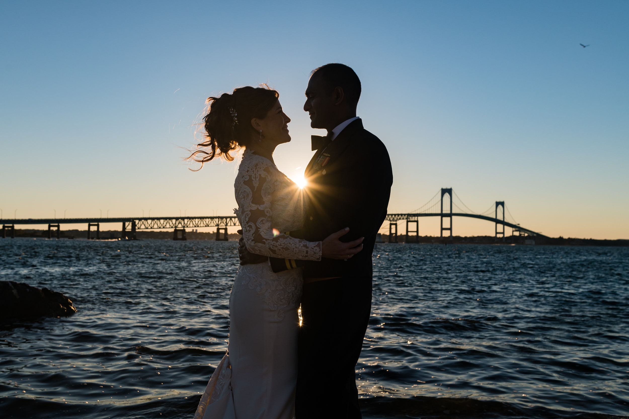 Historic Newport wedding at the Officer's Club, Naval War College. Professional RI wedding photography for high-end celebrations.