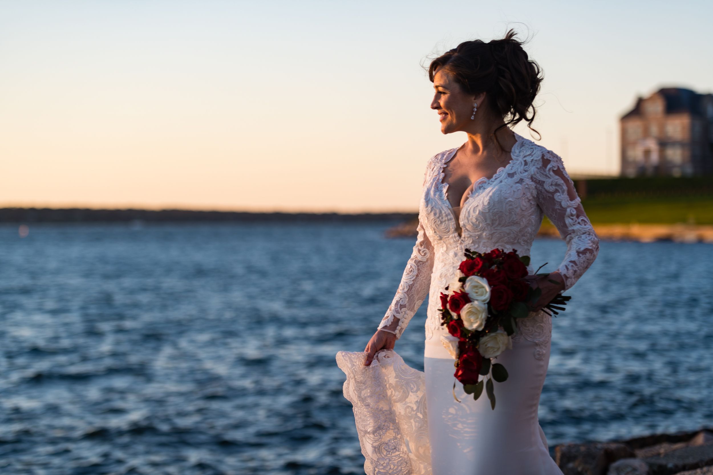 Naval War College Officer's Club wedding in Newport. Luxury military venue photography by Rhode Island photographer Stefy Hilmer.