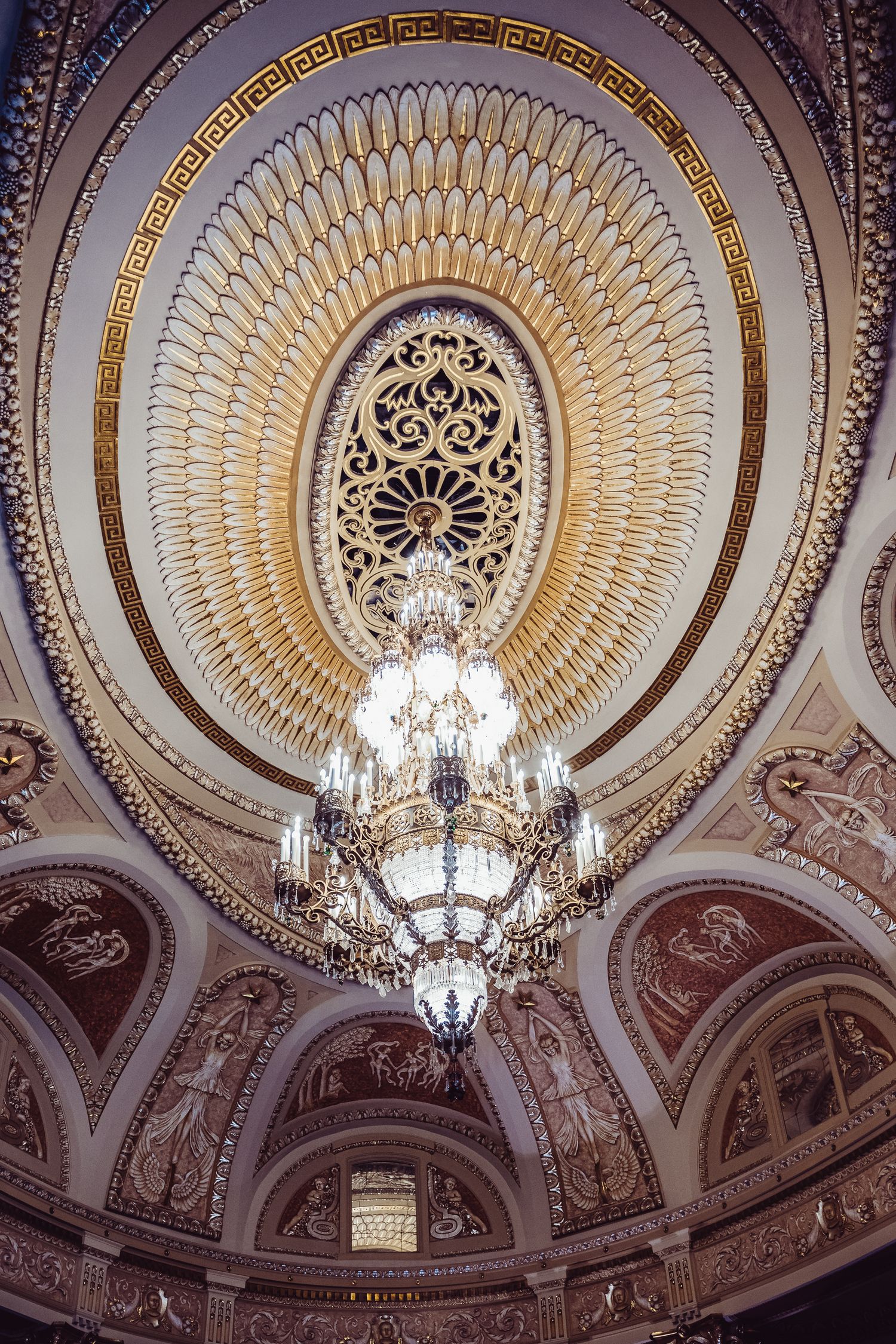 wedding at the Rialto Square Theatre.