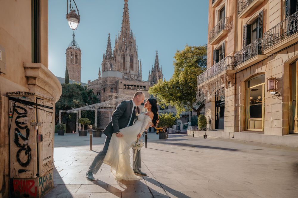 Tender smile freezing but joyful Barcelona Anniversary photoshoot Barcelona BarcelonaLoversPH
