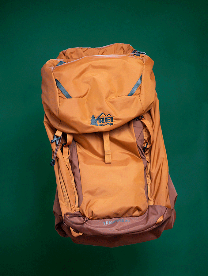 Motion content featuring an REI backpack created by commercial photographer Chris Z of Zeng Studio.
