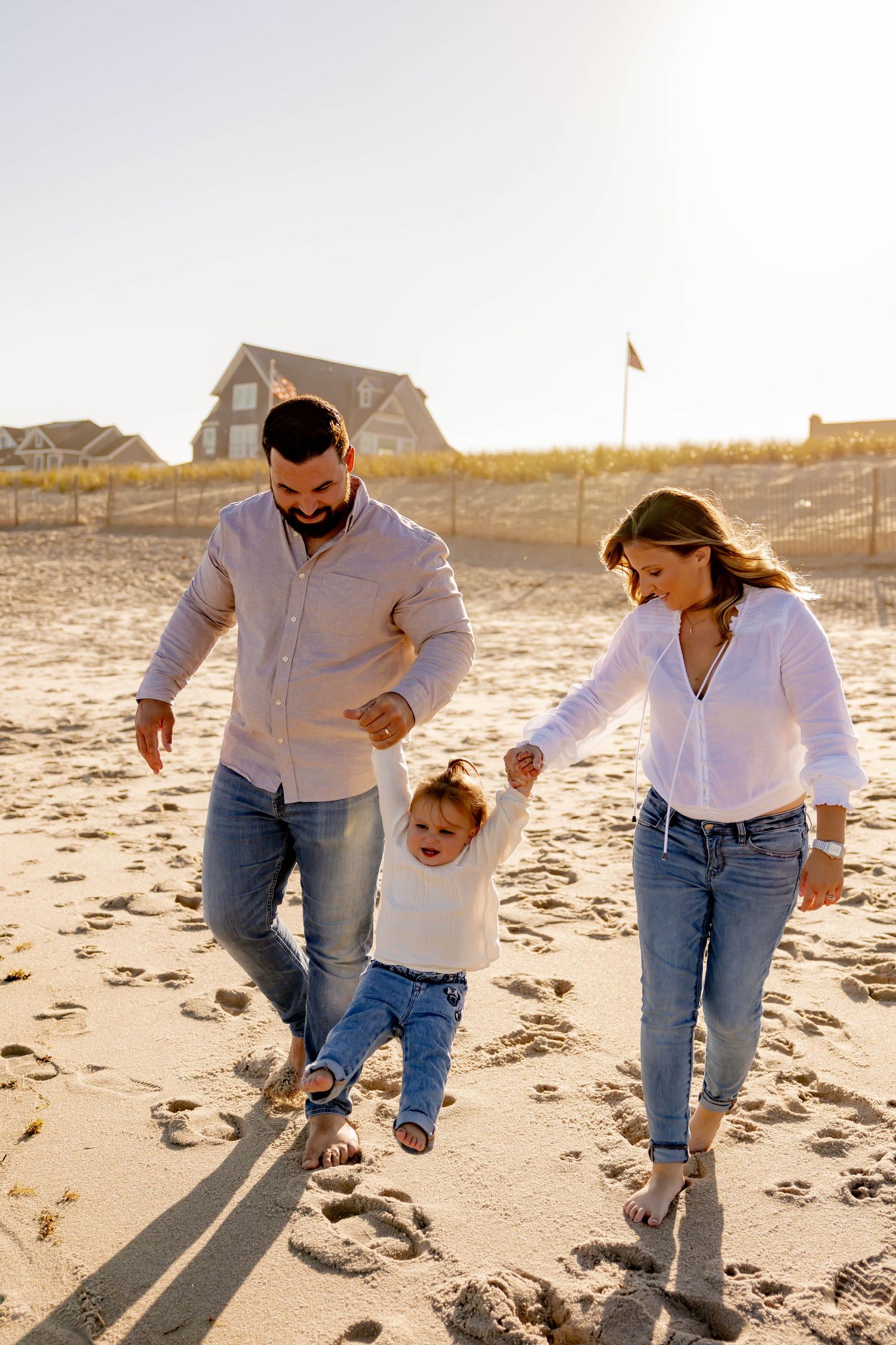 New Jersey Family Photographer - Family Beach Photoshoot in Bay Head, NJ