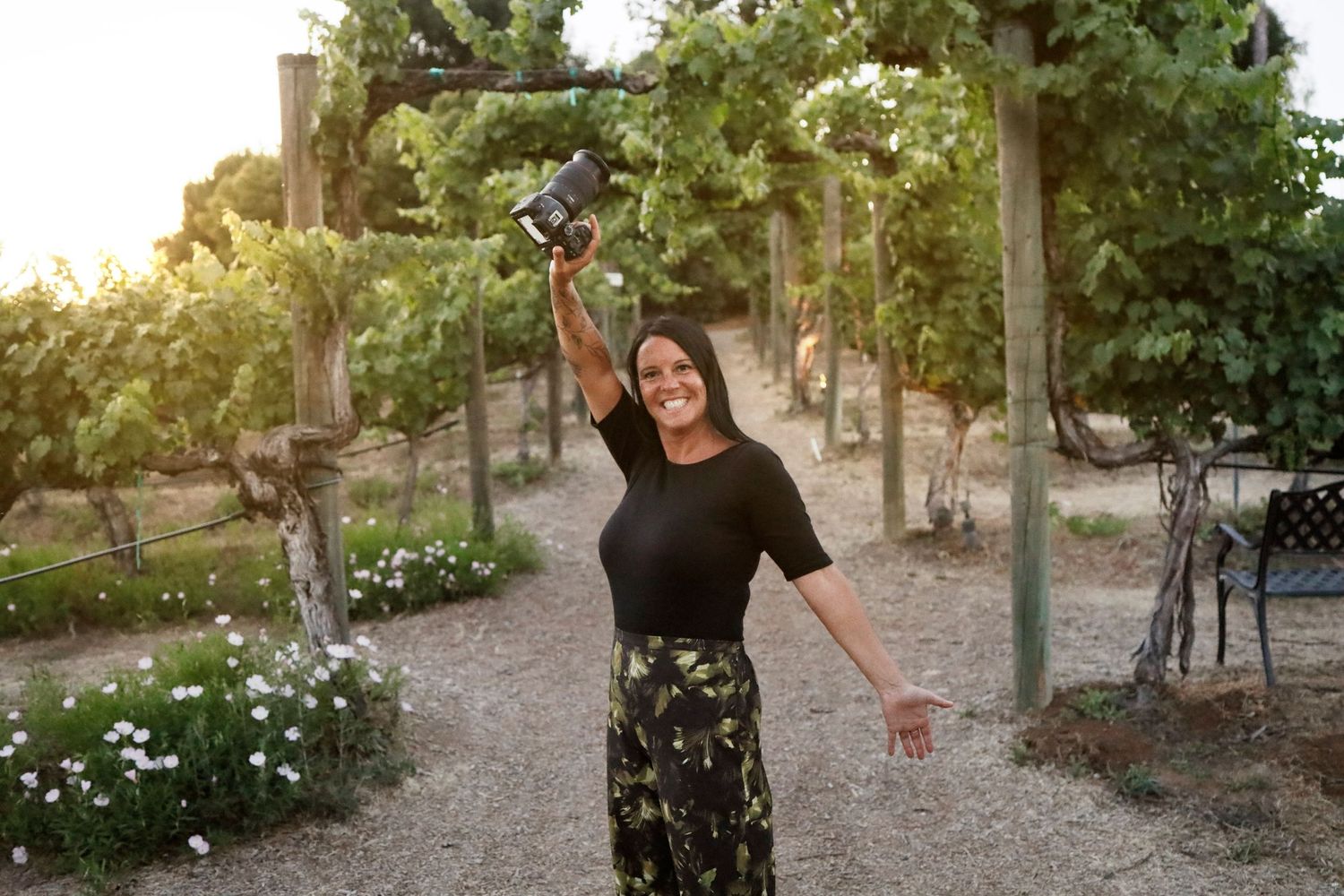 Wedding Photography at Wilson Creek Winery in California.