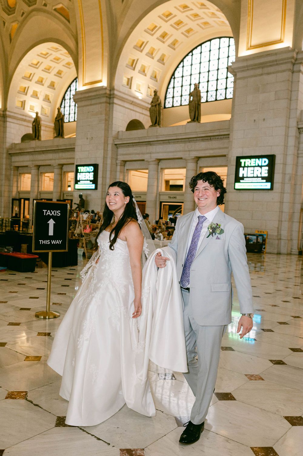 union station rent bridesmaid dresses A Union Station Wedding Celebration