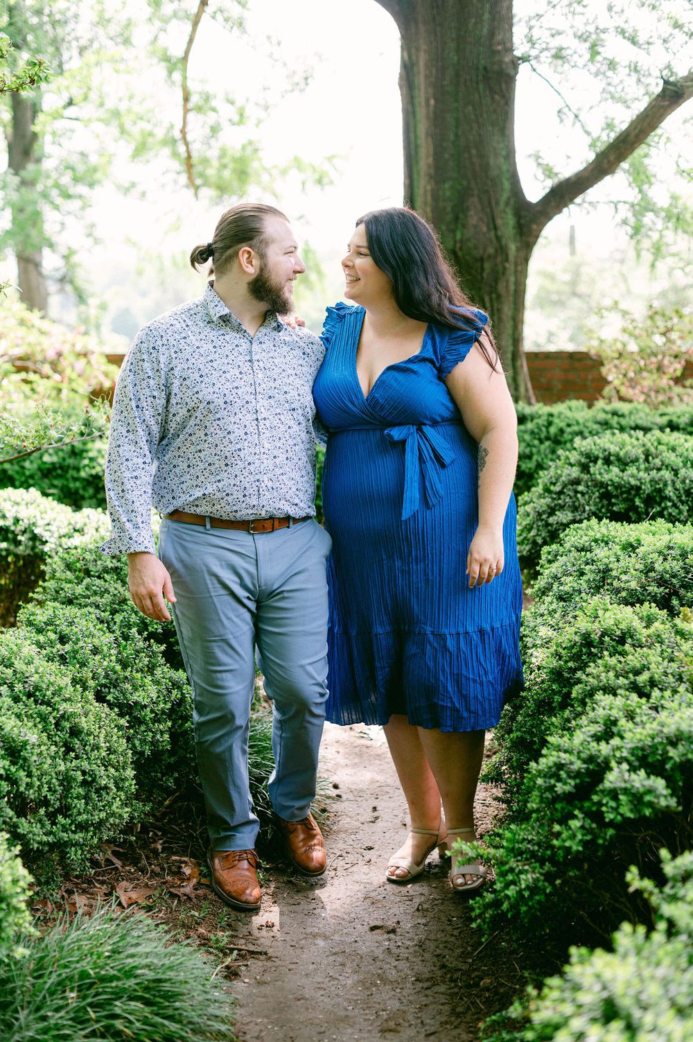 sachin and babi light blue dress Engagement Photography main image 1