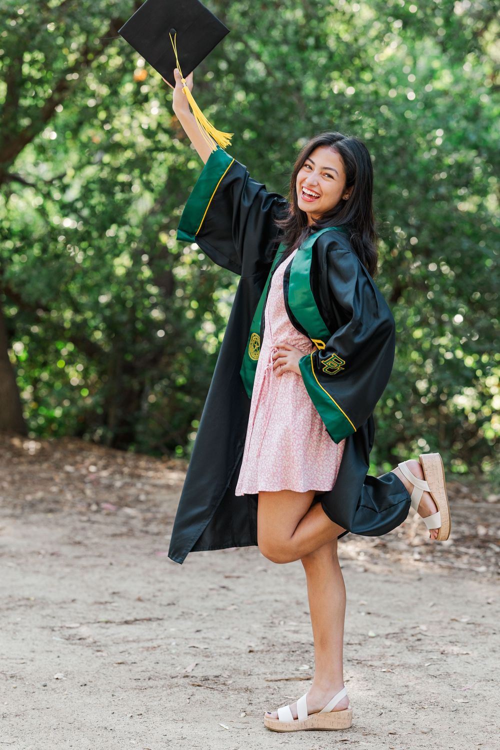 High school and college graduates at Corriganville Park in Simi Valley celebrating milestones with outdoor portraits.