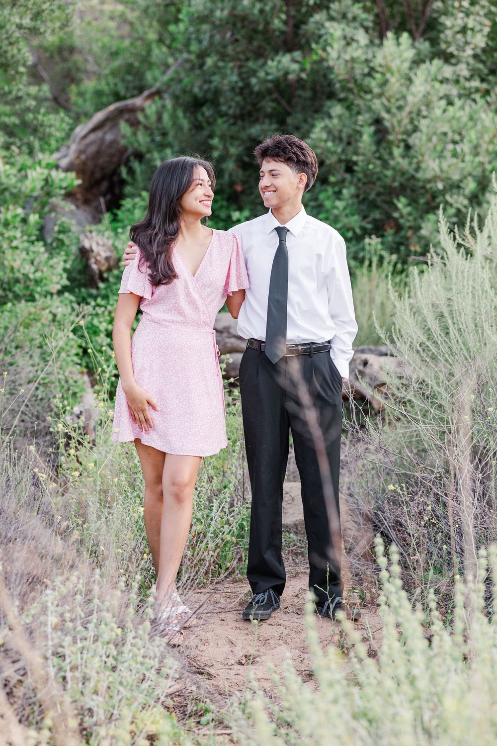 Simi Valley outdoor portraits of high school and college graduates at Corriganville Park with natural light and scenic trails.