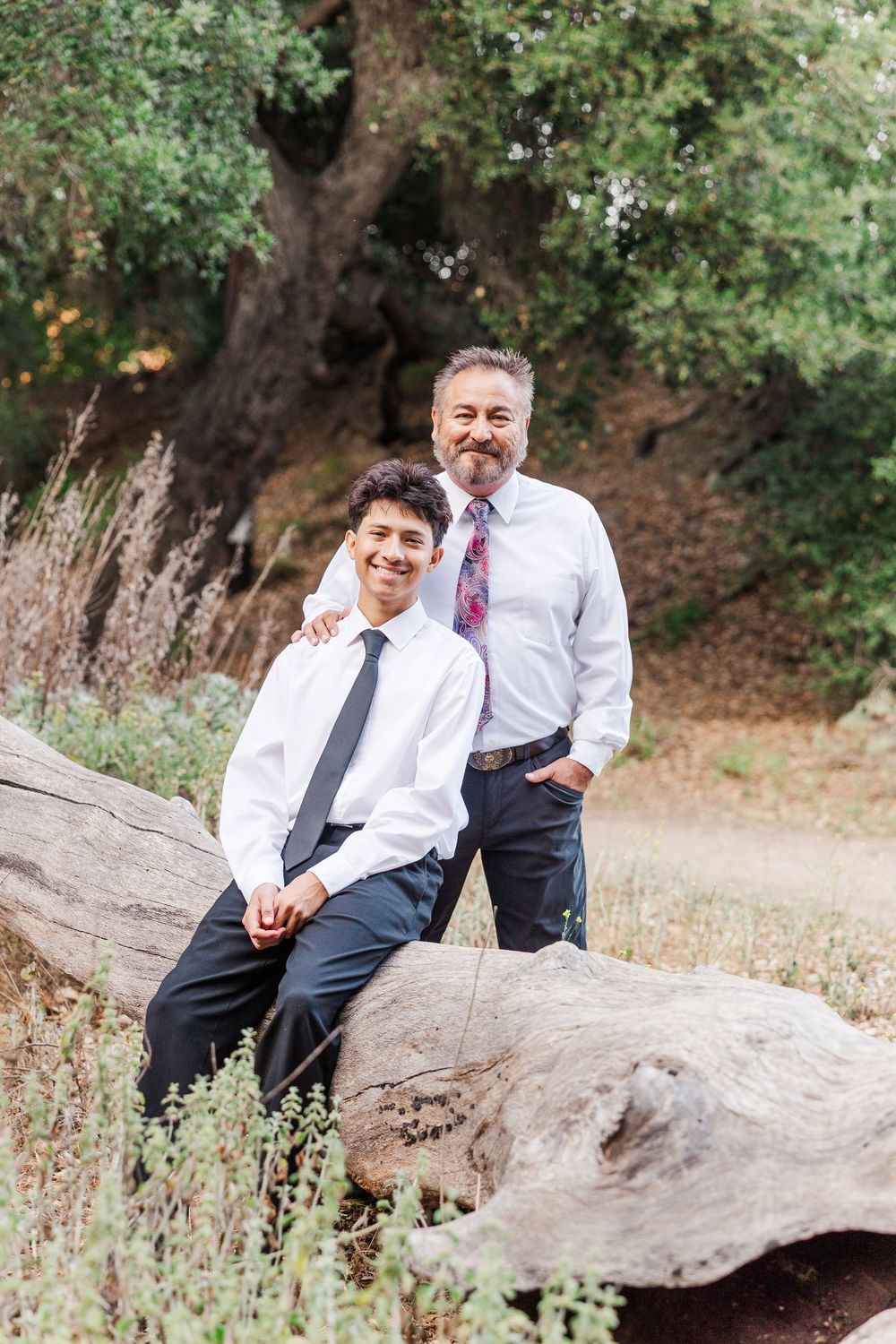 Simi Valley outdoor portraits of high school and college graduates at Corriganville Park with natural light and scenic trails.