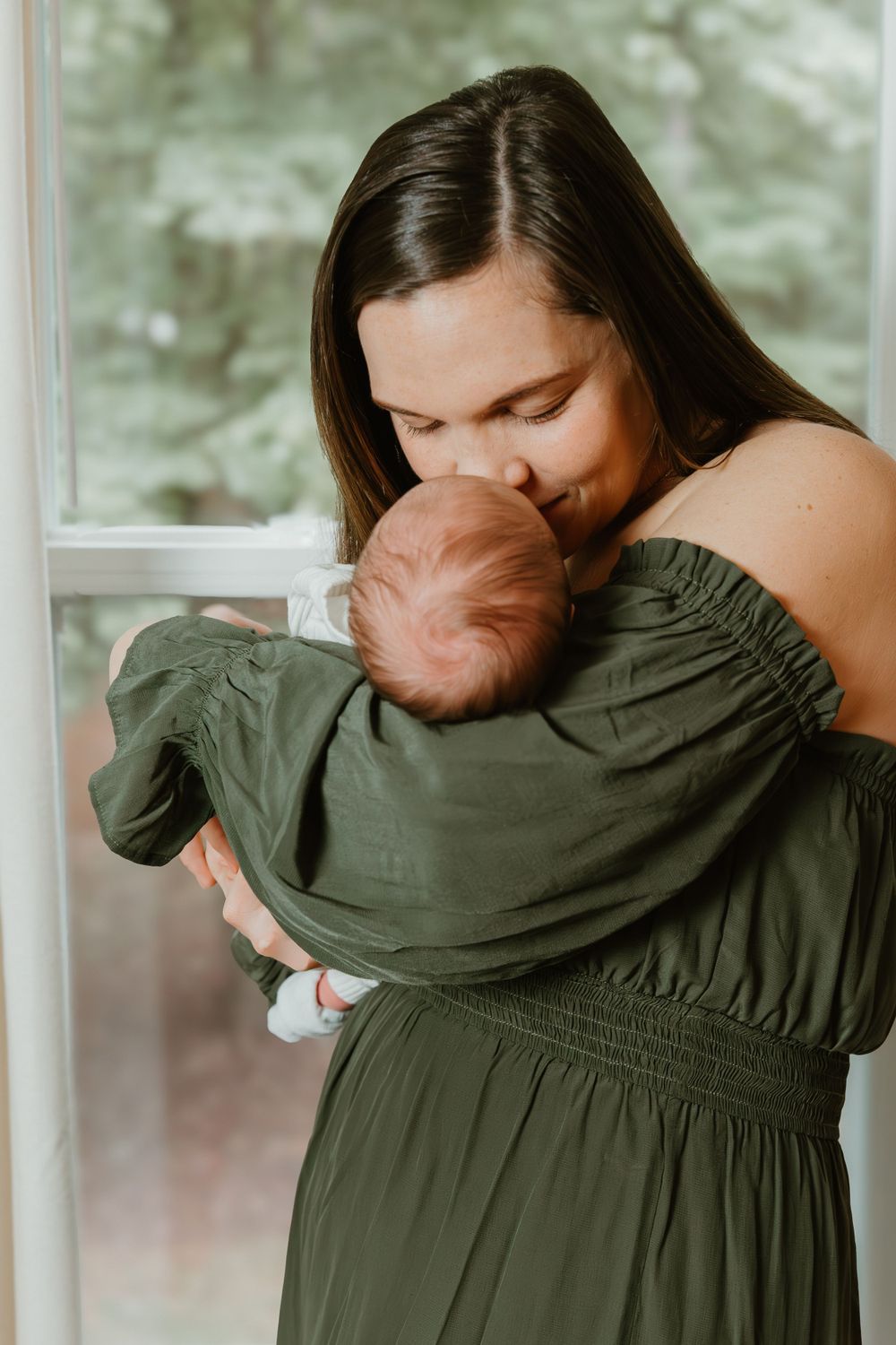 In home newborn photographer in metro Atlanta, GA | Amanda Mainor Photography