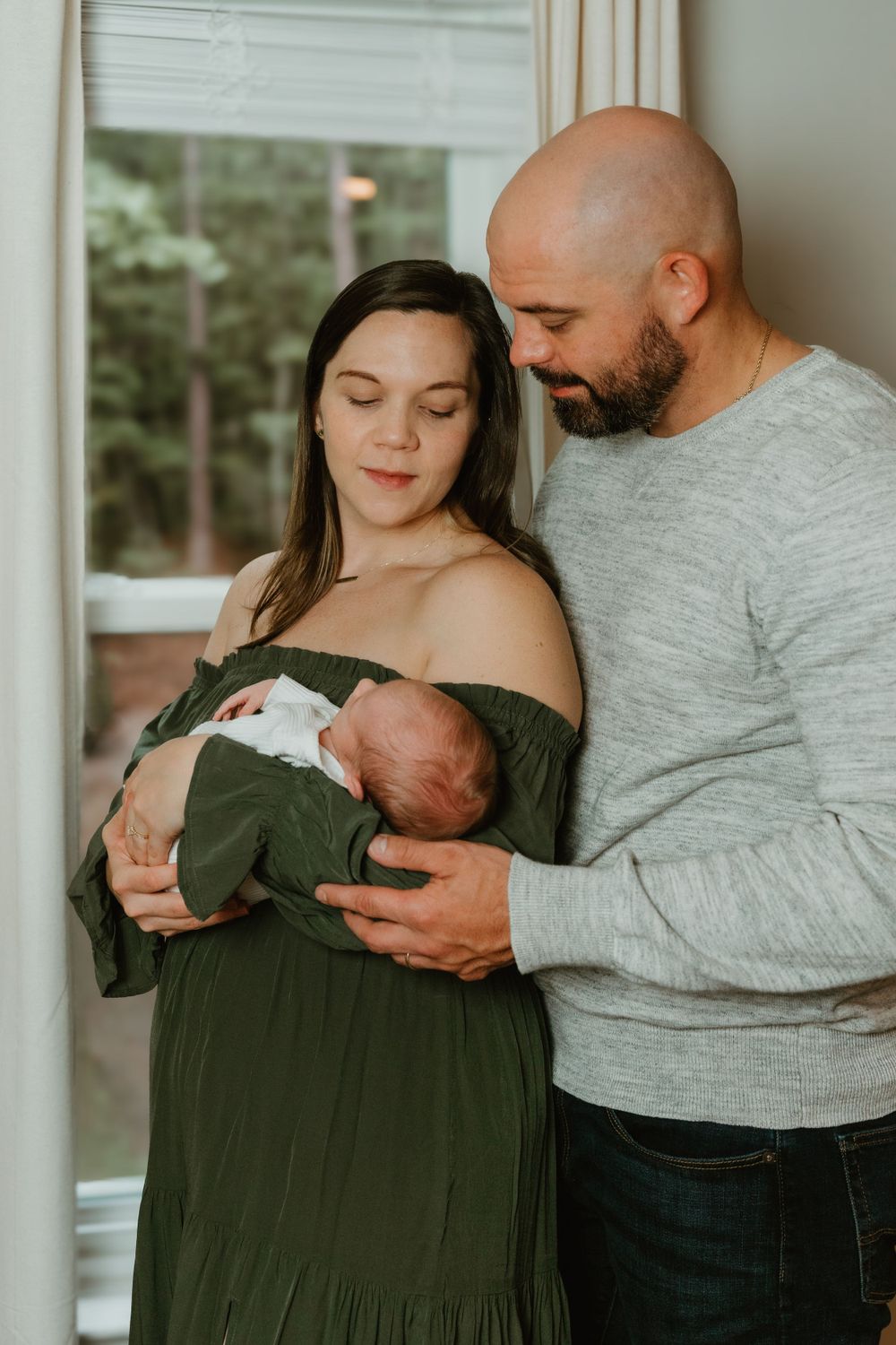 In home newborn photographer in metro Atlanta, GA | Amanda Mainor Photography