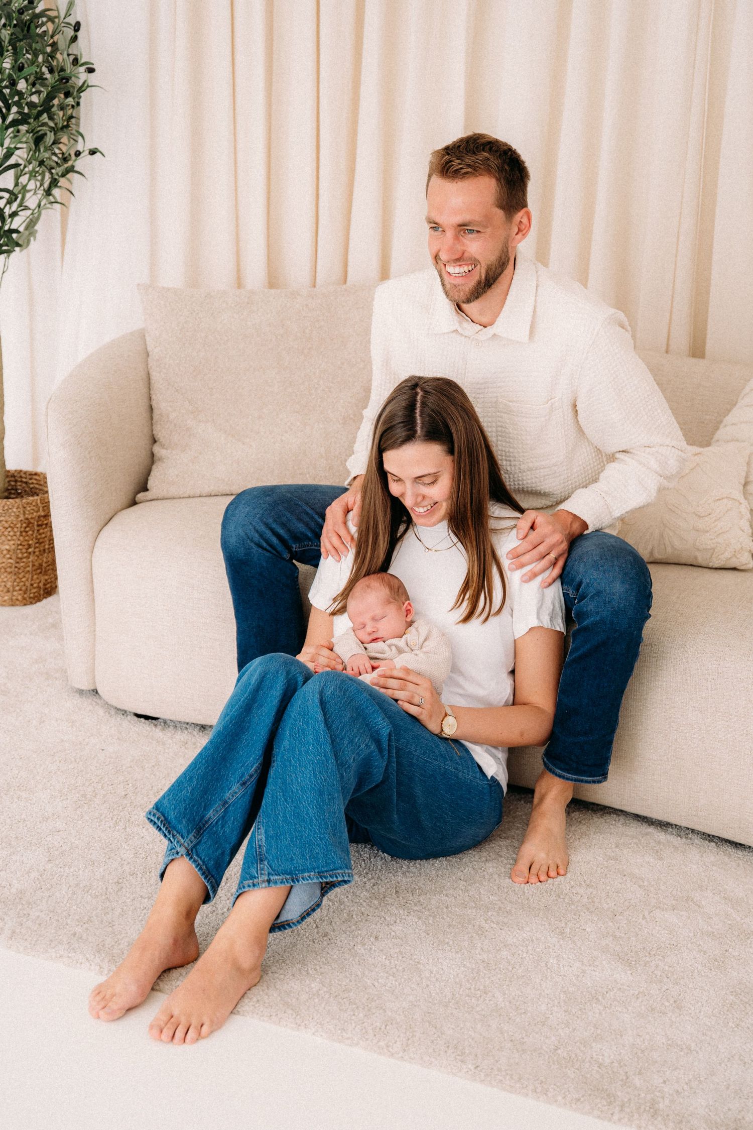 babyshoot in fotostudio Edegem