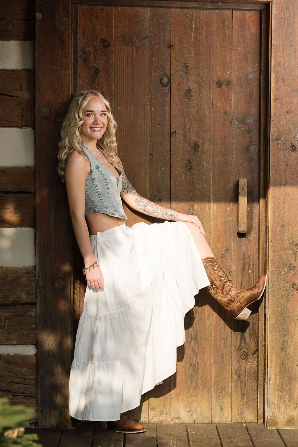 Senior Session, Canfield Fair Ground, Cowgirl session