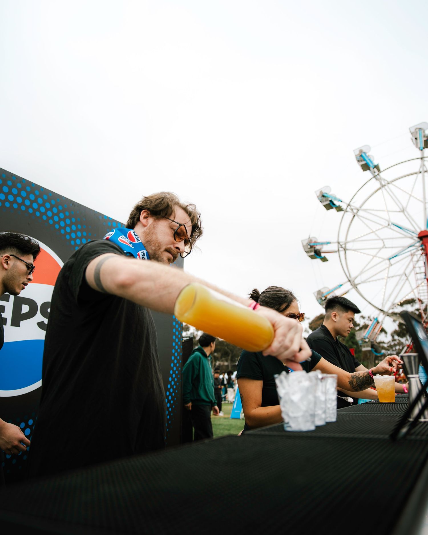 Pepsi Sponsor at 2025 Sun God Festival