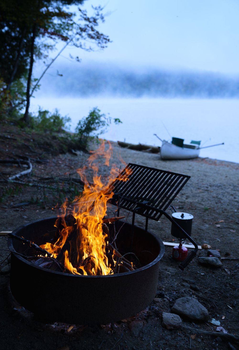 canoe camping in Vermont