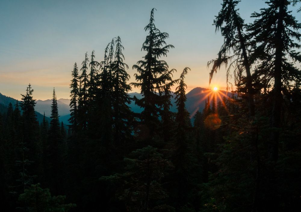 camping in Mount Rainier National Park