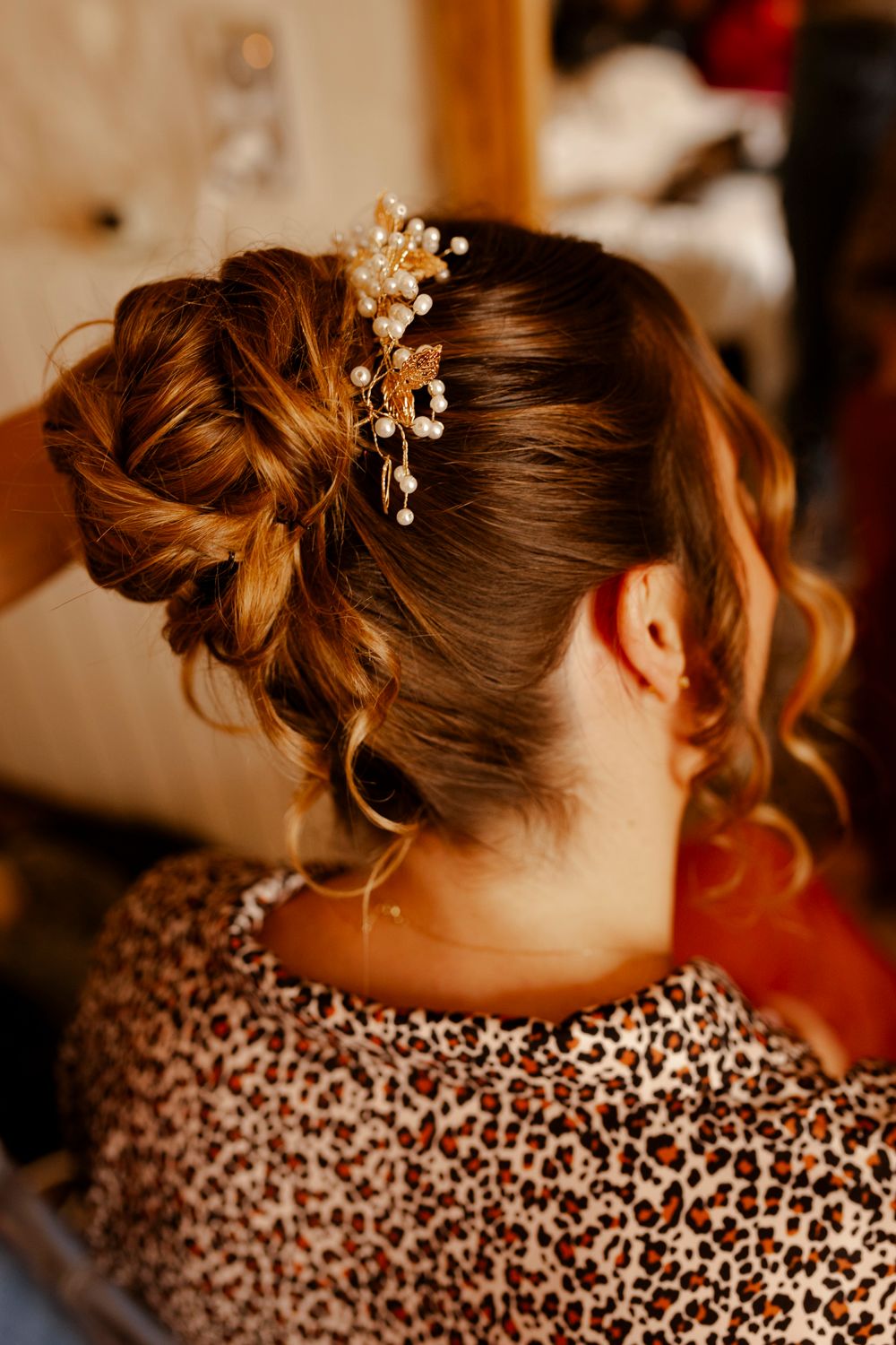 Coiffure de la mariée par l'Hair au Naturel