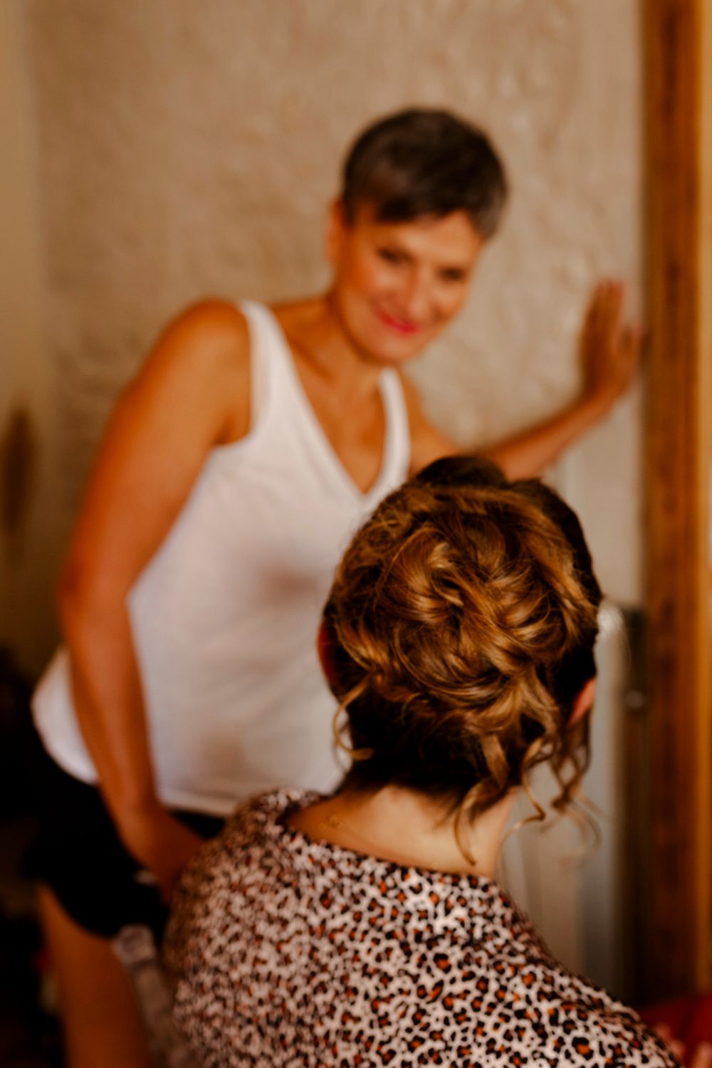 Coiffure de la mariée
