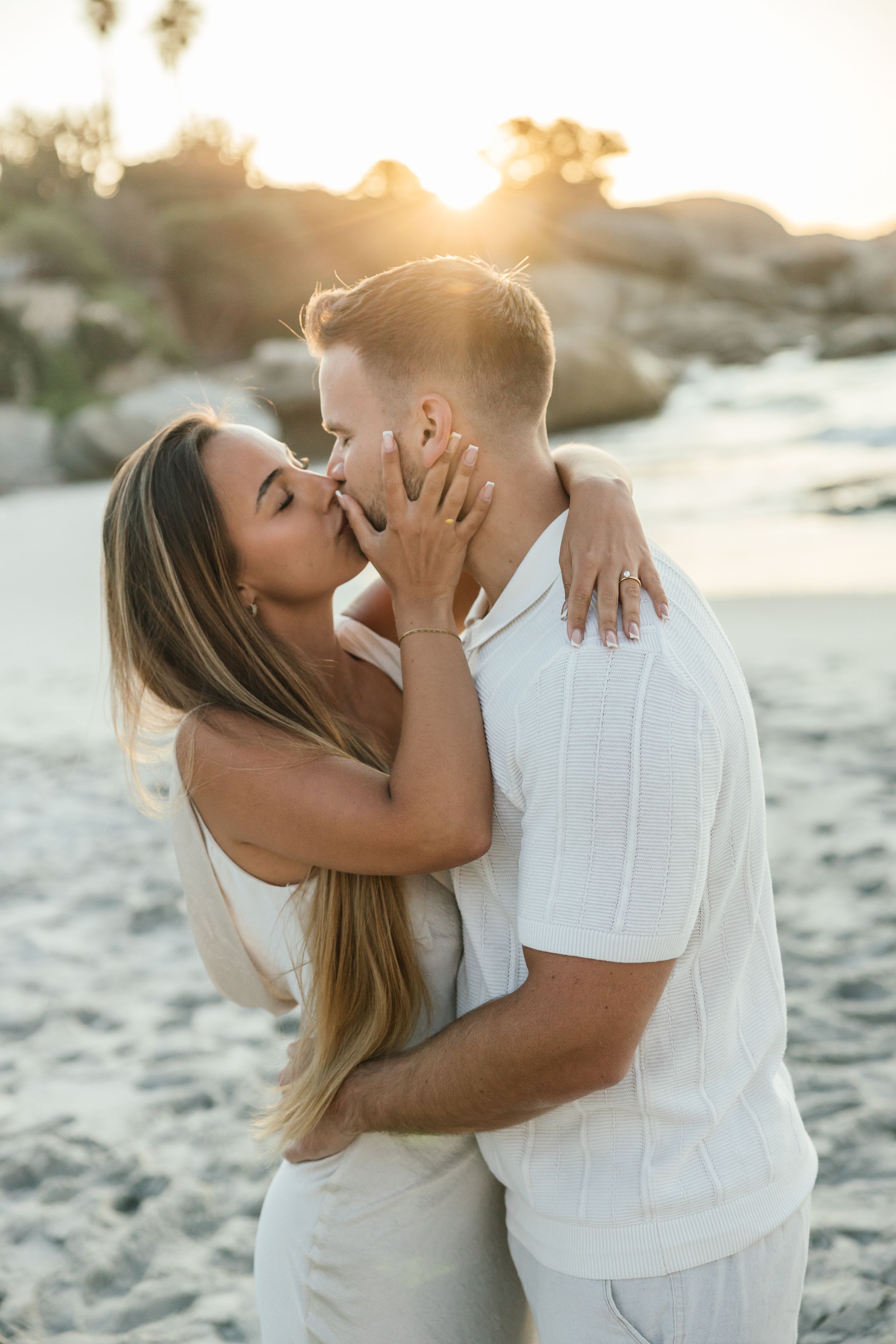 Cape Town Wedding and Engagement Photographer. Couple  shoot  at Clifton , Cape Town captured by Melissa Van Riel Photography