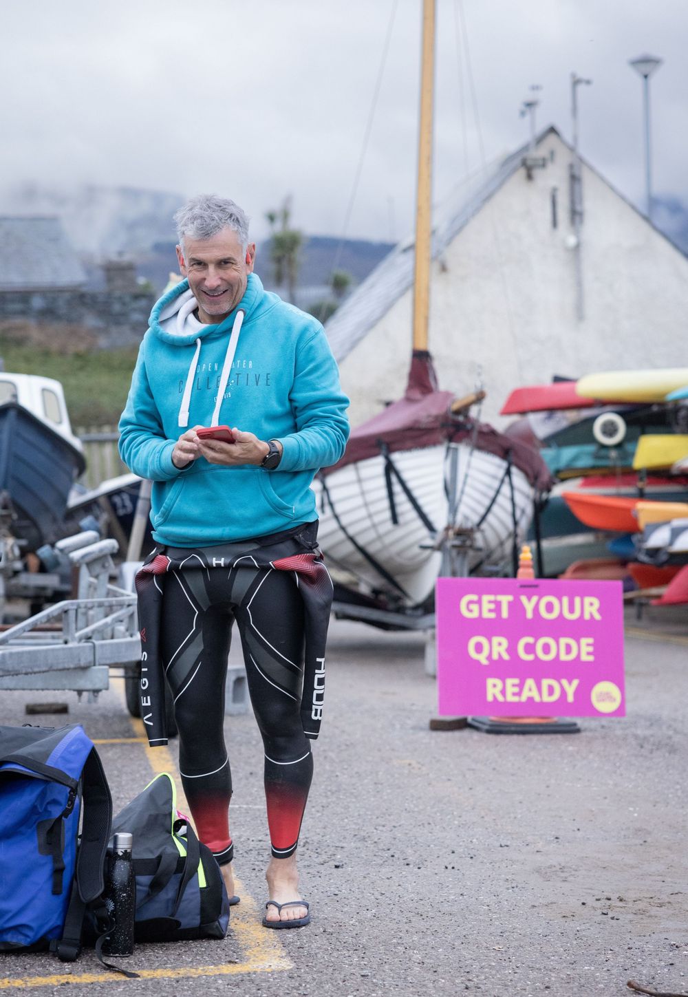 Event photography Mid wales Hurly Burly swim Level Water Barmouth