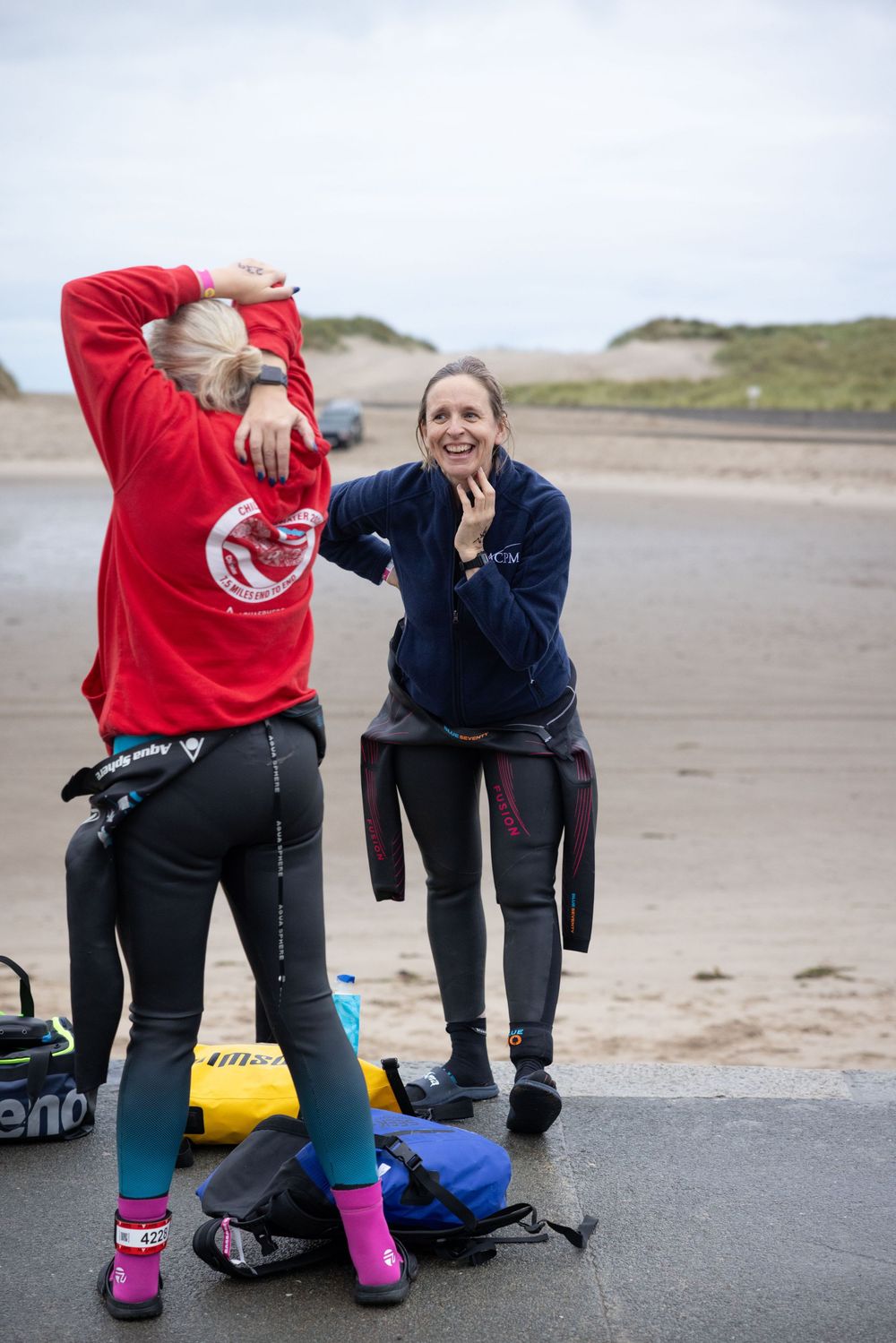 Event photography Mid wales Hurly Burly swim Level Water Barmouth