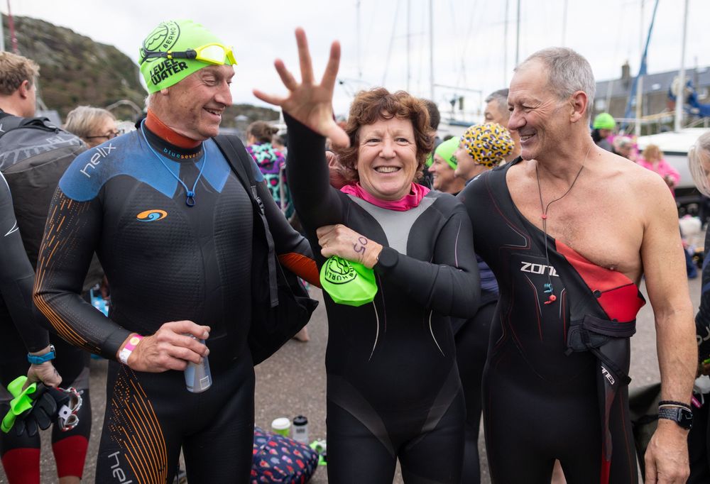Event photography Mid wales Hurly Burly swim Level Water Barmouth