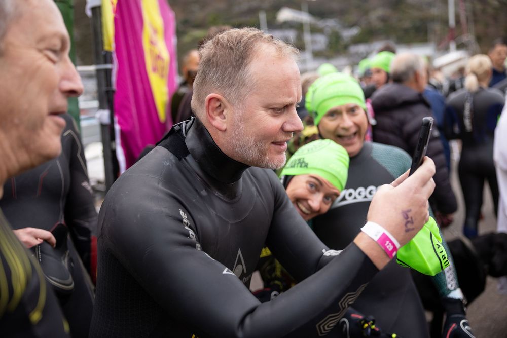 Event photography Mid wales Hurly Burly swim Level Water Barmouth