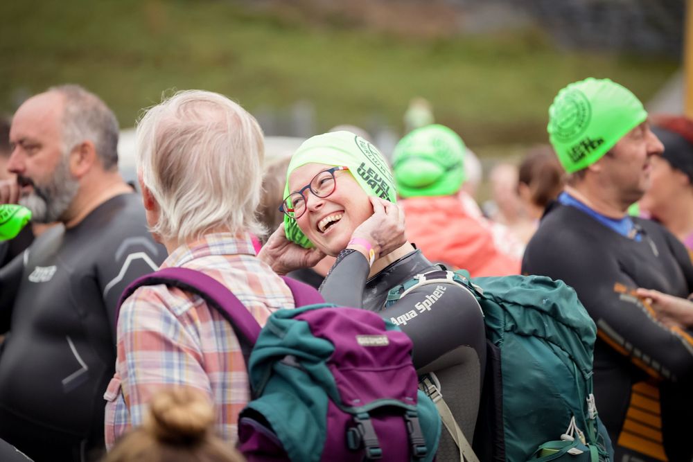 Event photography Mid wales Hurly Burly swim Level Water Barmouth