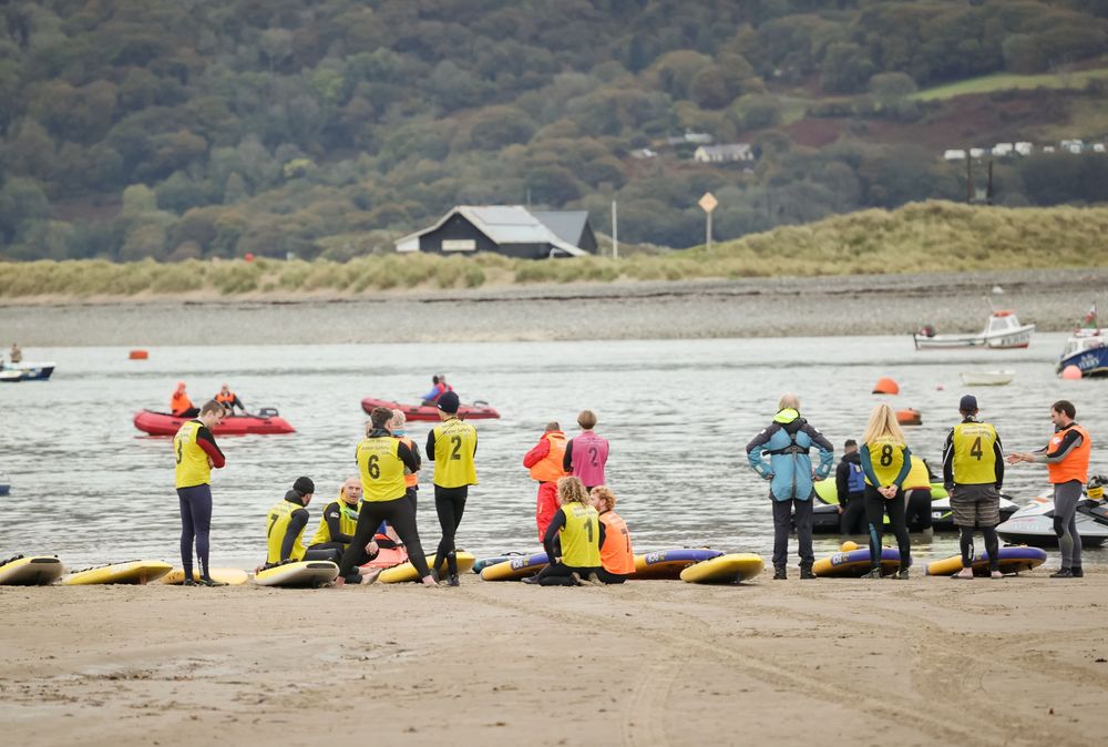 Event photography Mid wales Hurly Burly swim Level Water Barmouth