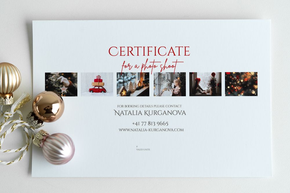 Gift certificate photography Zurich Kilchberg Thalwil Horgen Waedenswil Richterswil Wollerau Zug - Authentische Familienfotografie Schweiz