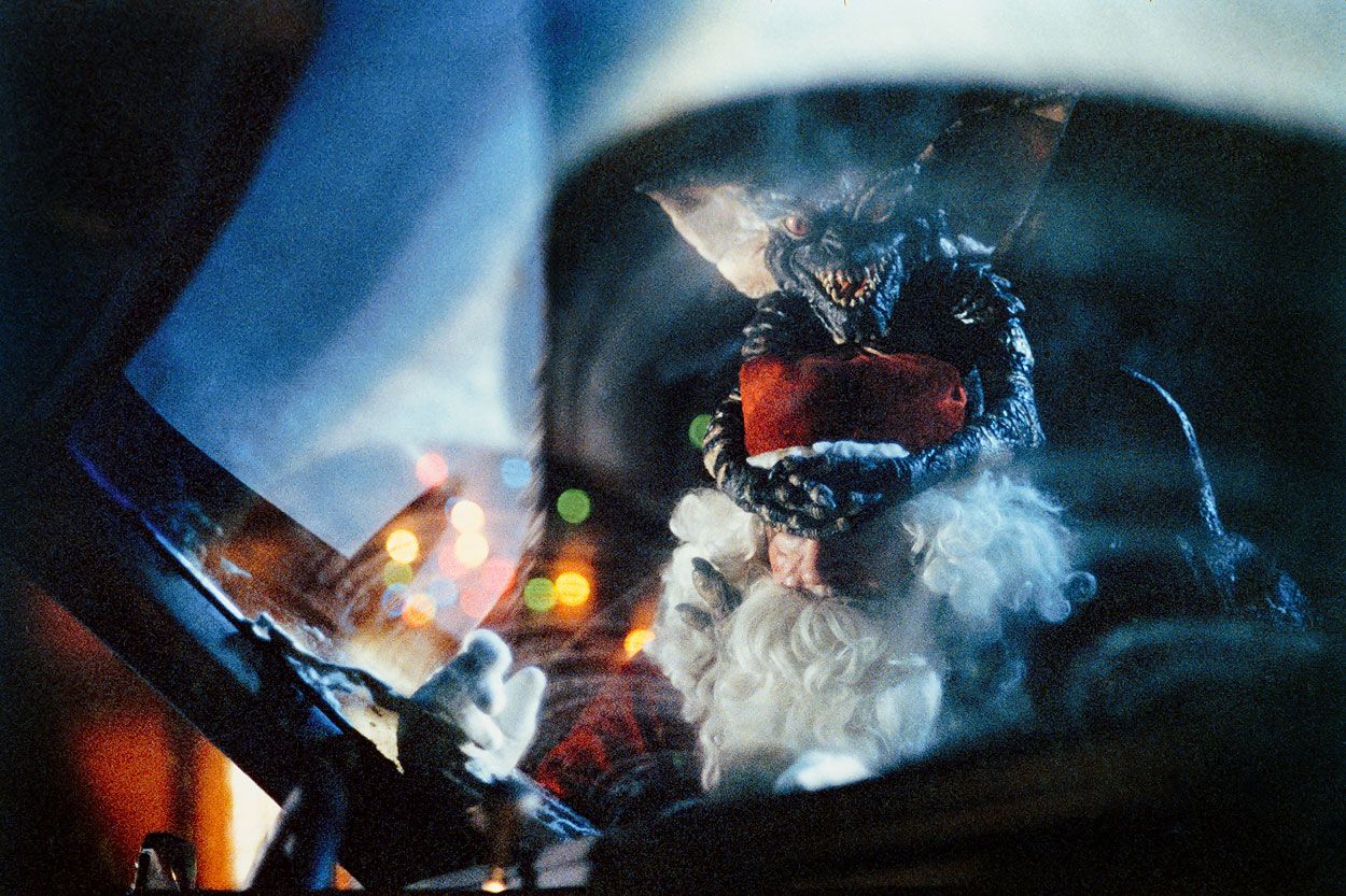 Dave Meyers as Santa Claus in Gremlins