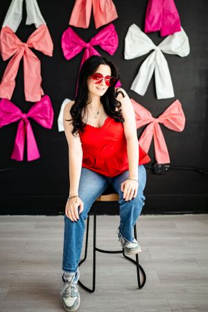 Valentines Day Mini Shoot Senior Rep Team Fort Worth Texas