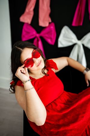 Valentines Day Mini Shoot Senior Rep Team Fort Worth Texas