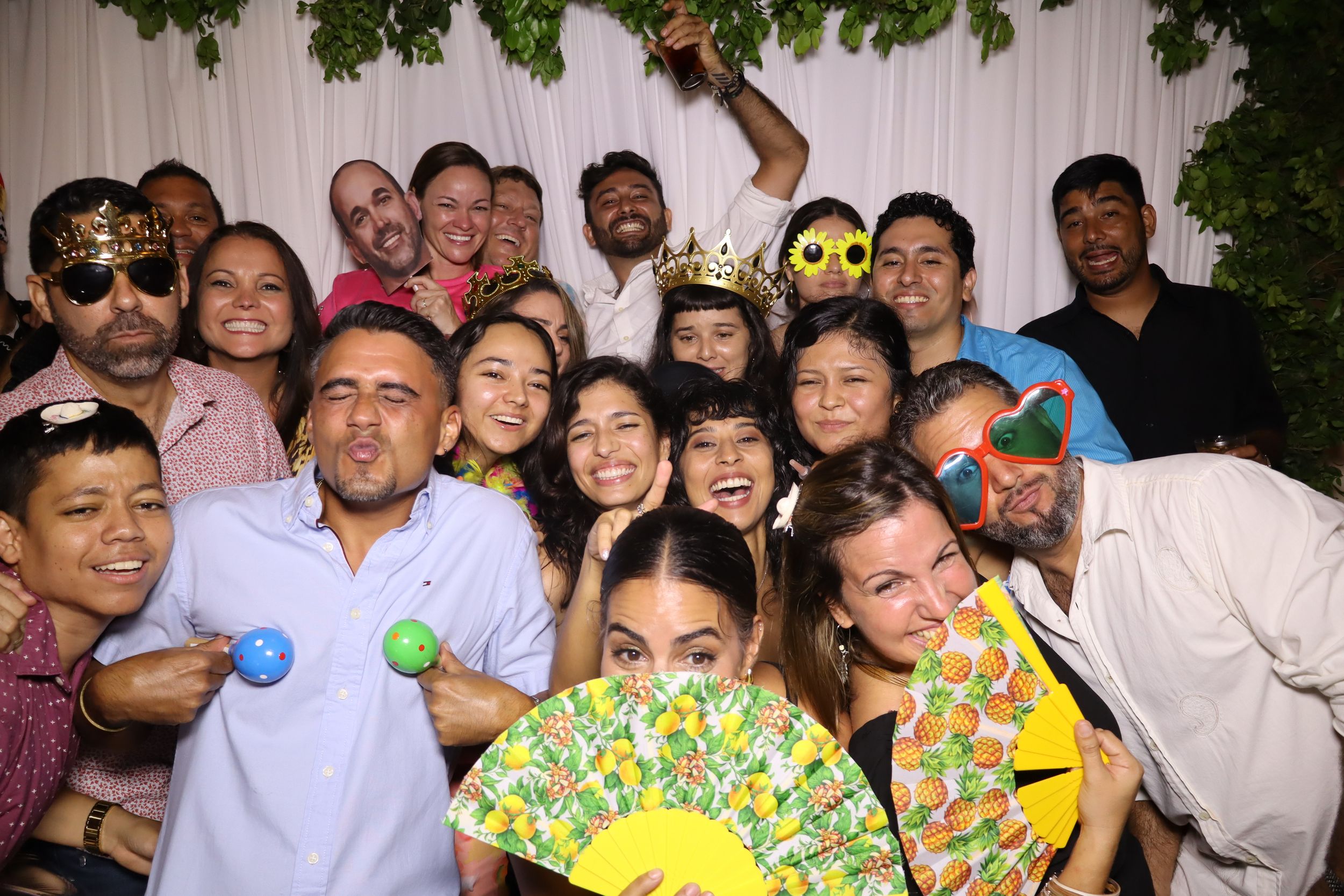 Photo Booths are great because you can just be yourself and enjoy the moment!