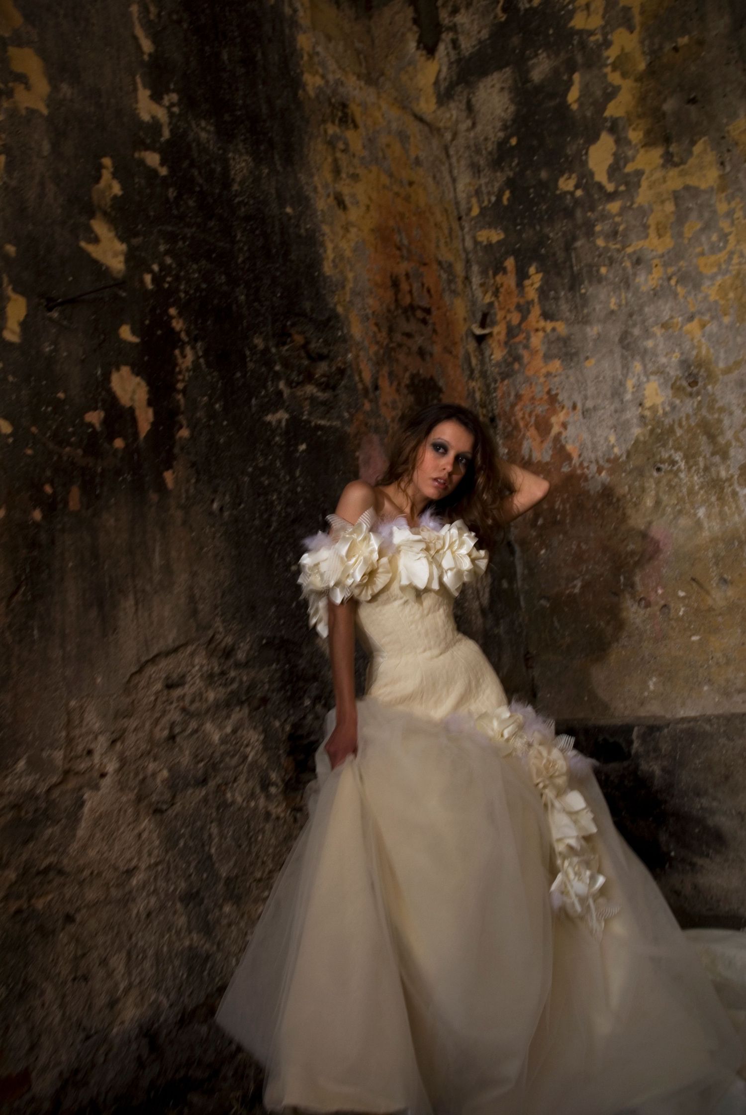 Wedding fashion photography showcasing elegant bridal designs and styles, capt in Costa del Sol, Marbella, Nerja, Málaga by Robert Centurion