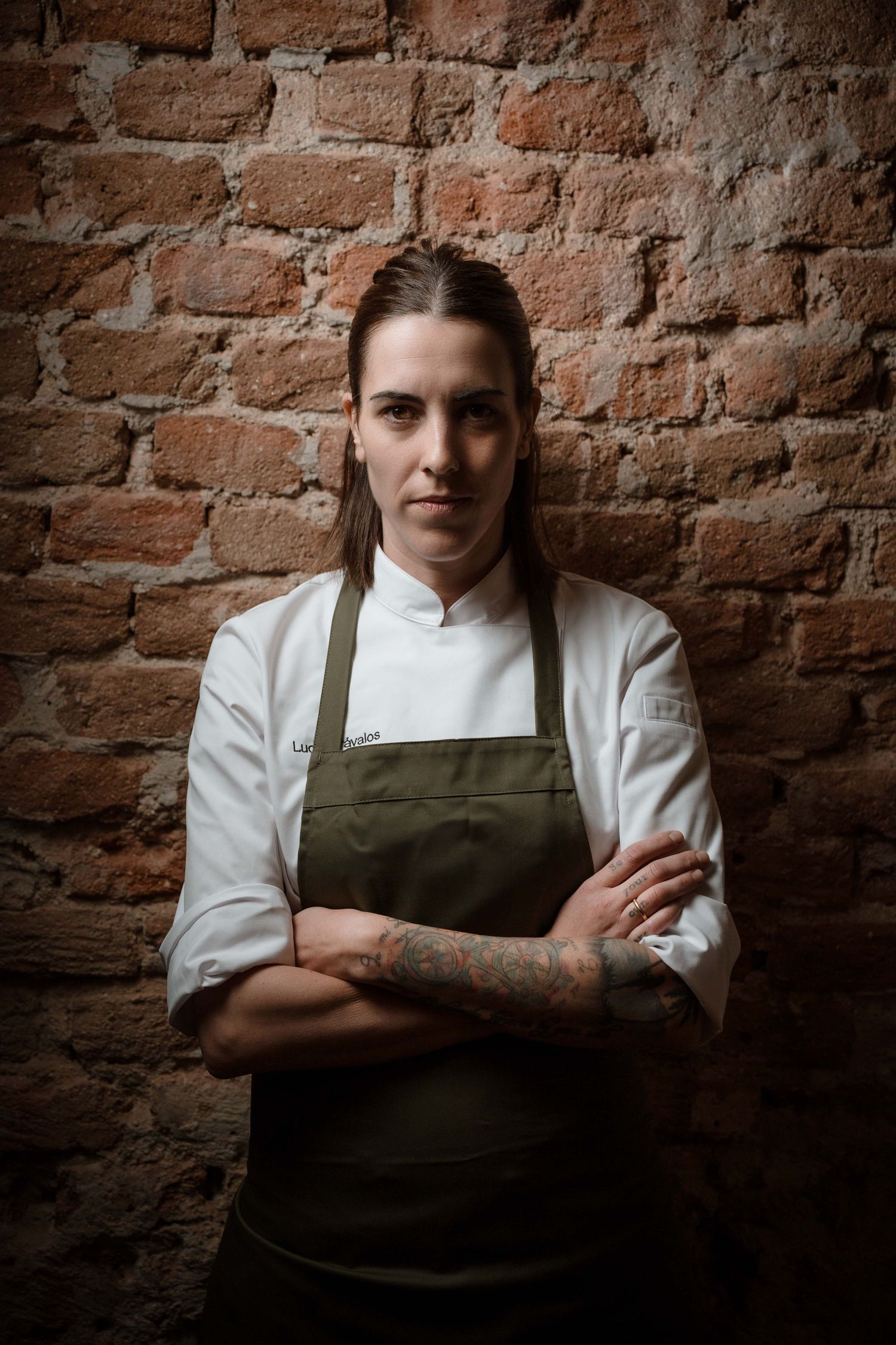retrato profesional de chef Lucía Gravalos