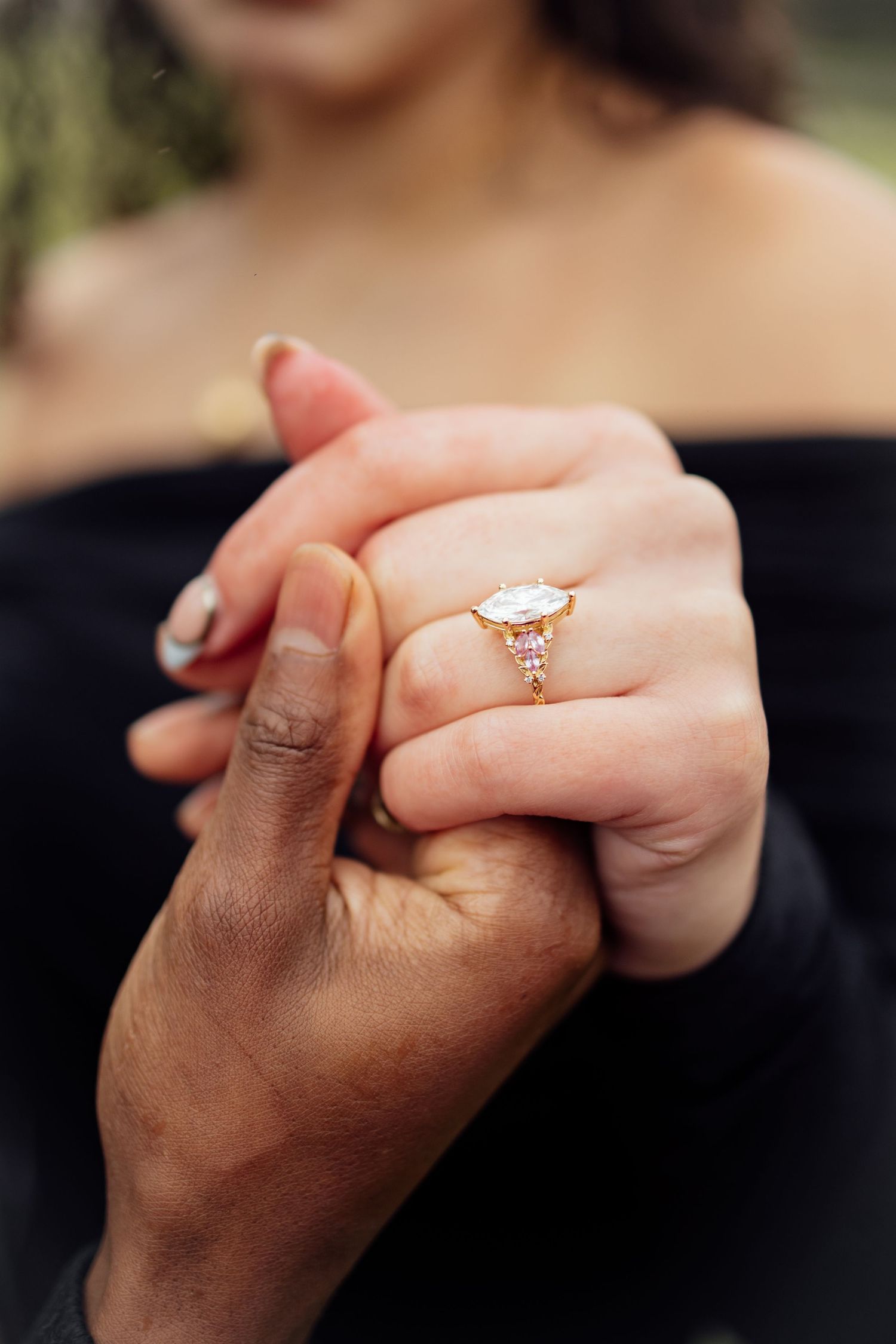 Munich proposal photographer - newly engaged couple in Nymphenburg Palace - Nymphenburg Palace Engagement - Nymphenburg palace proposal