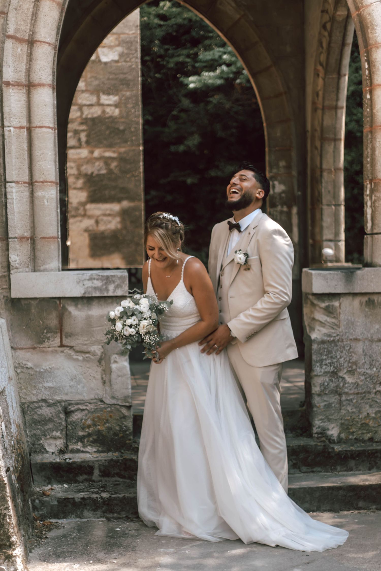 Photographie de mariage en Gironde réalisée dans un style naturel et lumineux.