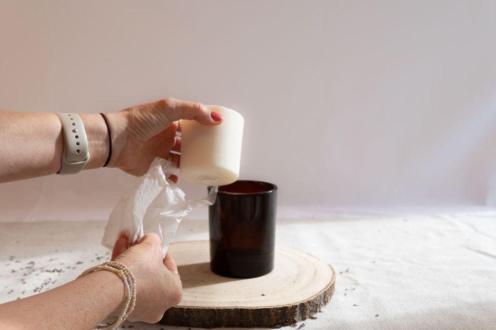 Purscents candles - good for you, good for your home and good for the environment. Photographed by BLOOM Fabulous Photography.