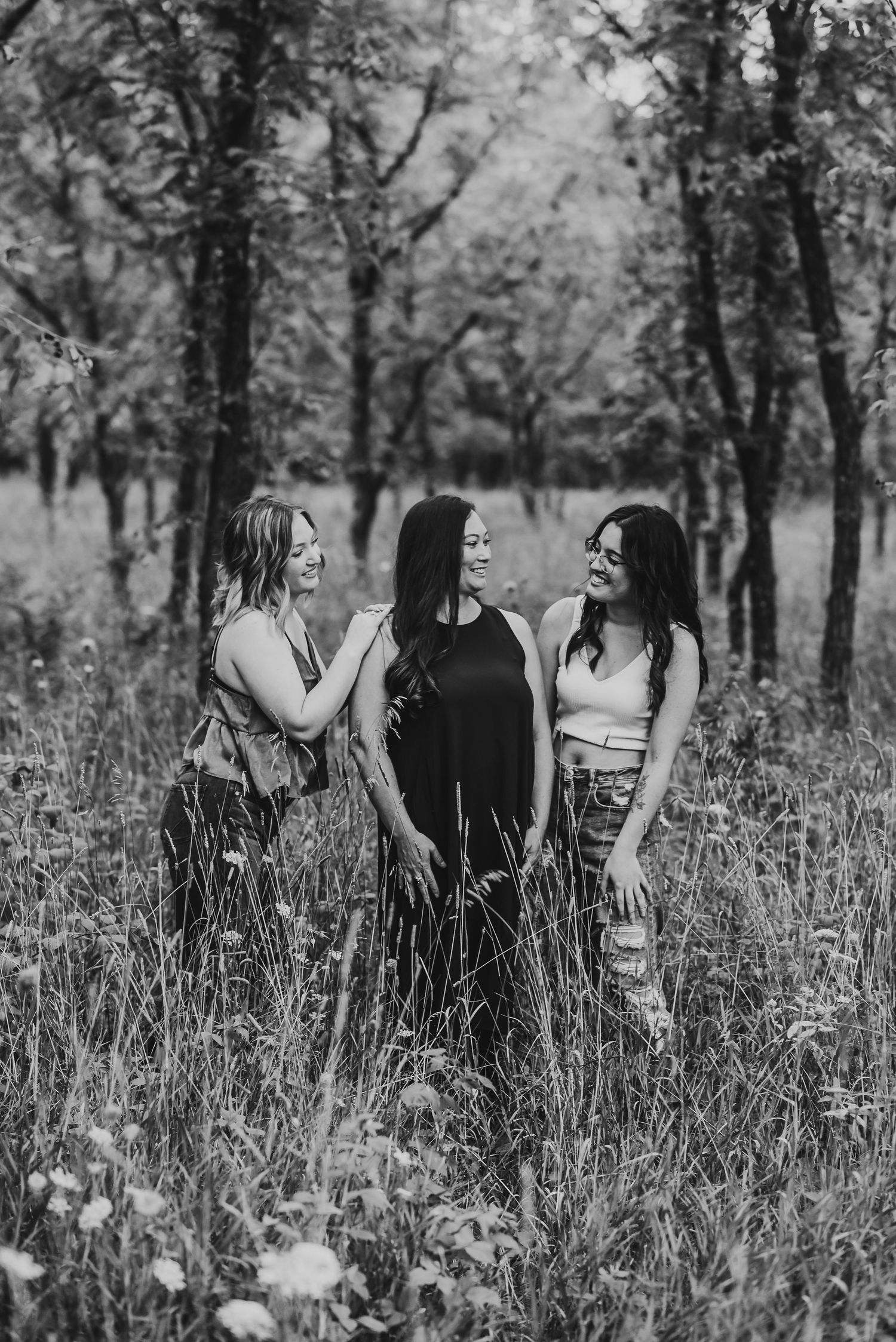 Family portrait photos in the fall in Sparta, WI