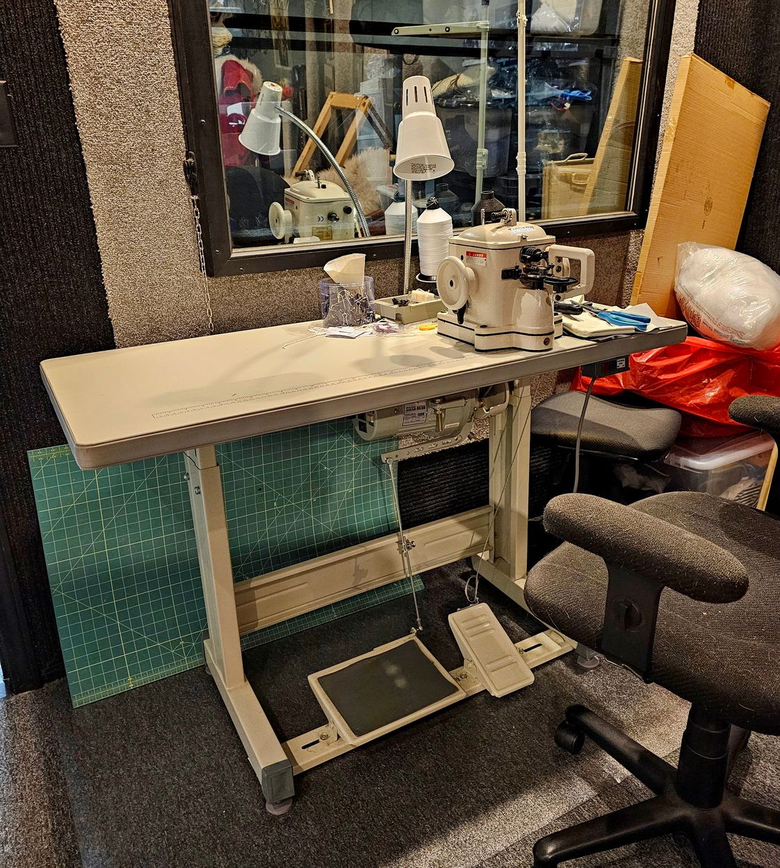 fur sewing machine