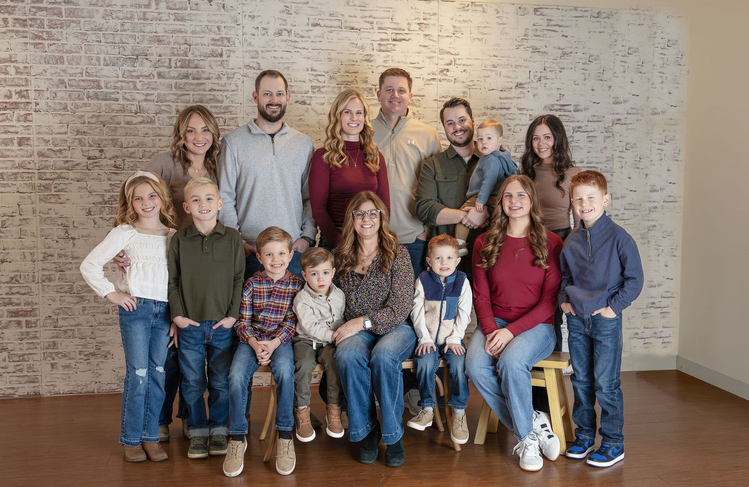 Family session at Studio Papio in Papillion, Nebraska.