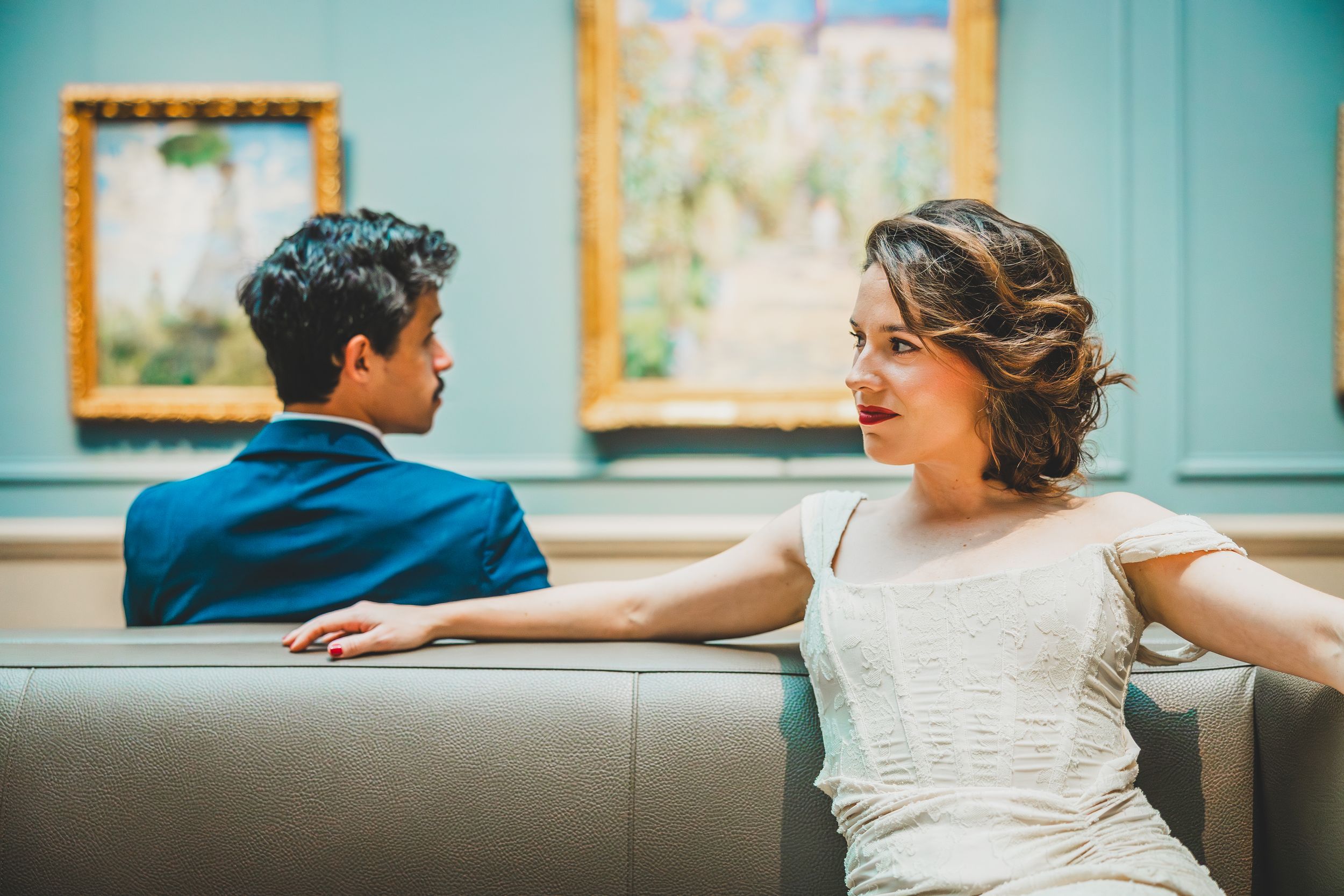 National Gallery Of Art in DC 2 hour engagement session