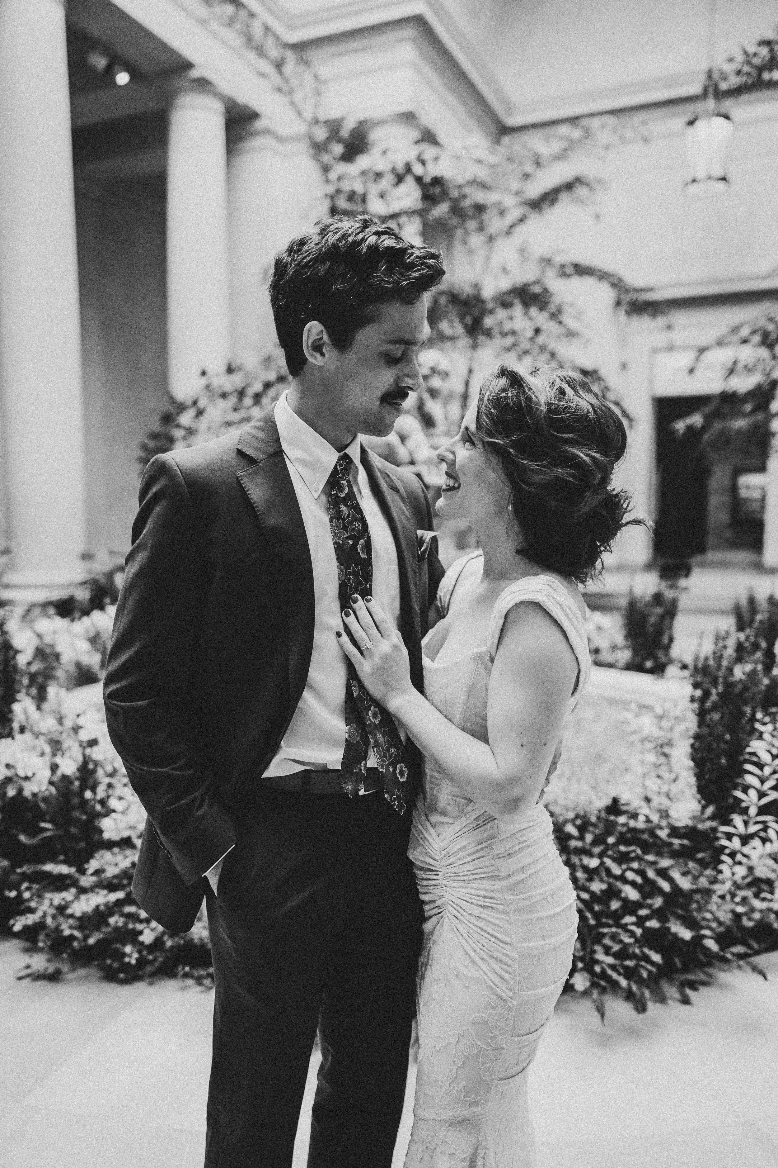 National Gallery Of Art in DC 2 hour engagement session