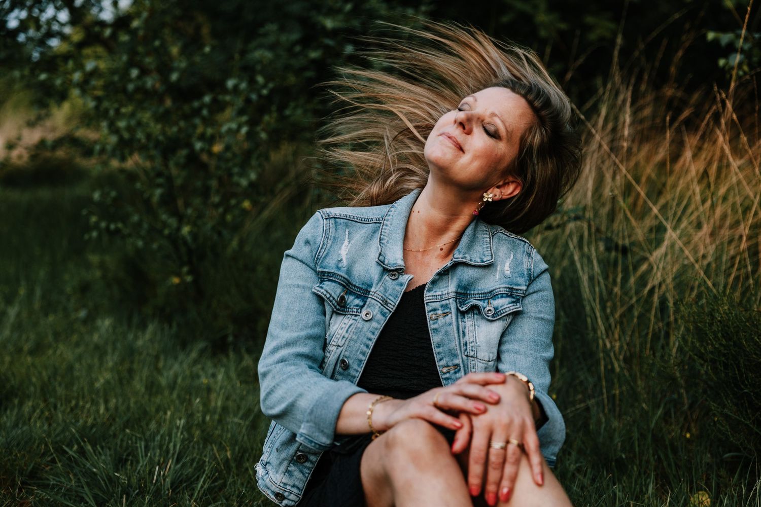Kim tijdens helende fotoshoot van Klikchick