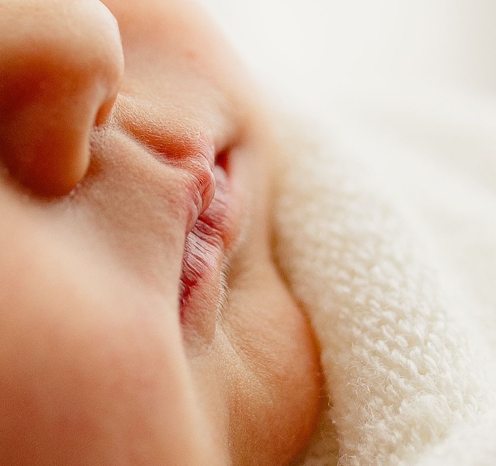 Bailey's Photography | Close-Up Baby Features | Newborn Macro Detail Photography | Portsmouth OH