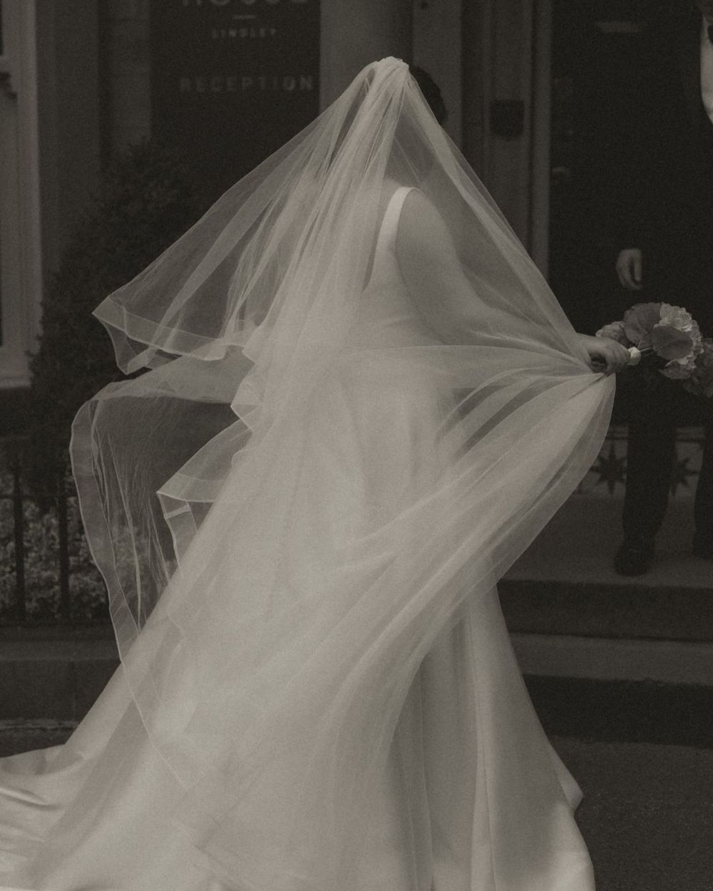Moody evening wedding portraits captured naturally, focusing on connection rather than posing