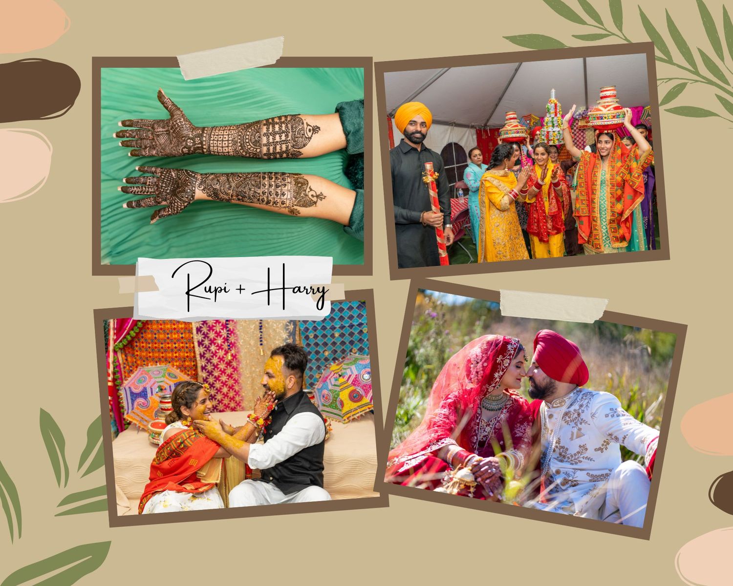 A photo collage showing traditional cultural scenes including a boat, group celebrations, and colorful attire.