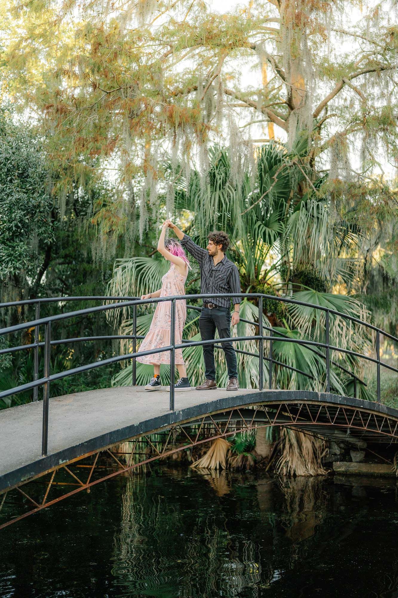 New Orleans engagement photos, City Park, Southeast Louisiana wedding photographer, Wedding Videographer, Best Location