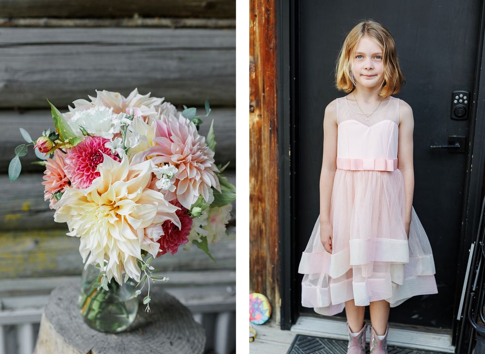 Chute Lake Wedding.  Summerland and Penticton wedding photographer.