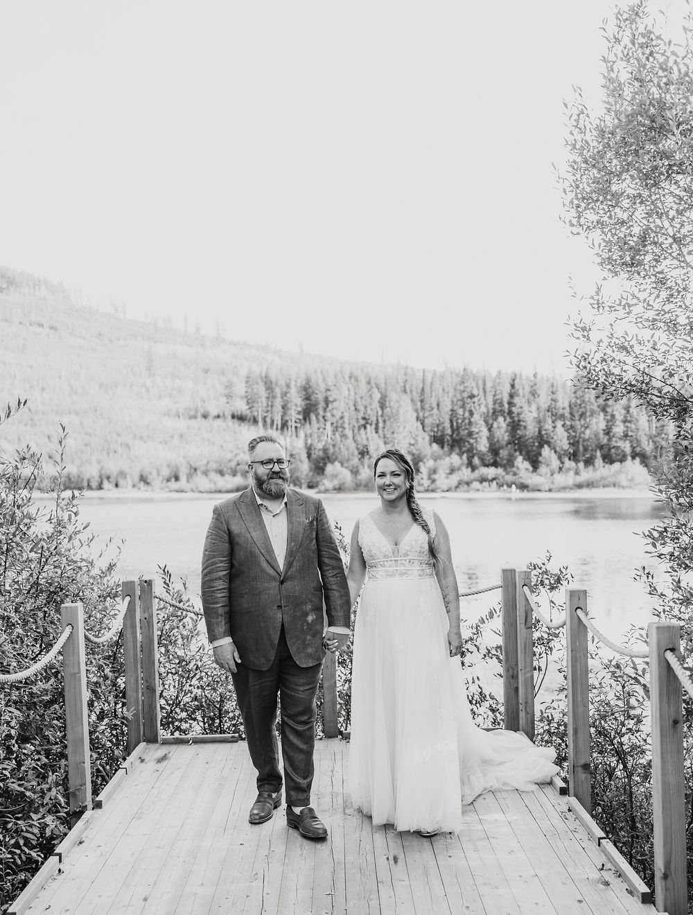 Chute Lake Wedding.  Summerland and Penticton wedding photographer.